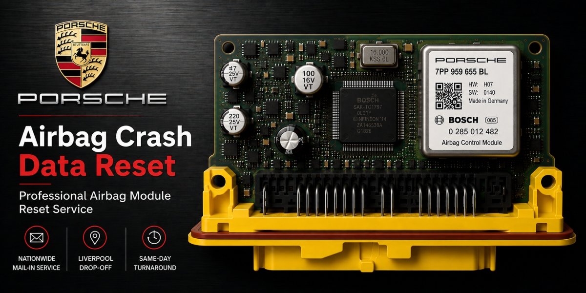 Porsche Airbag Crash Data Reset