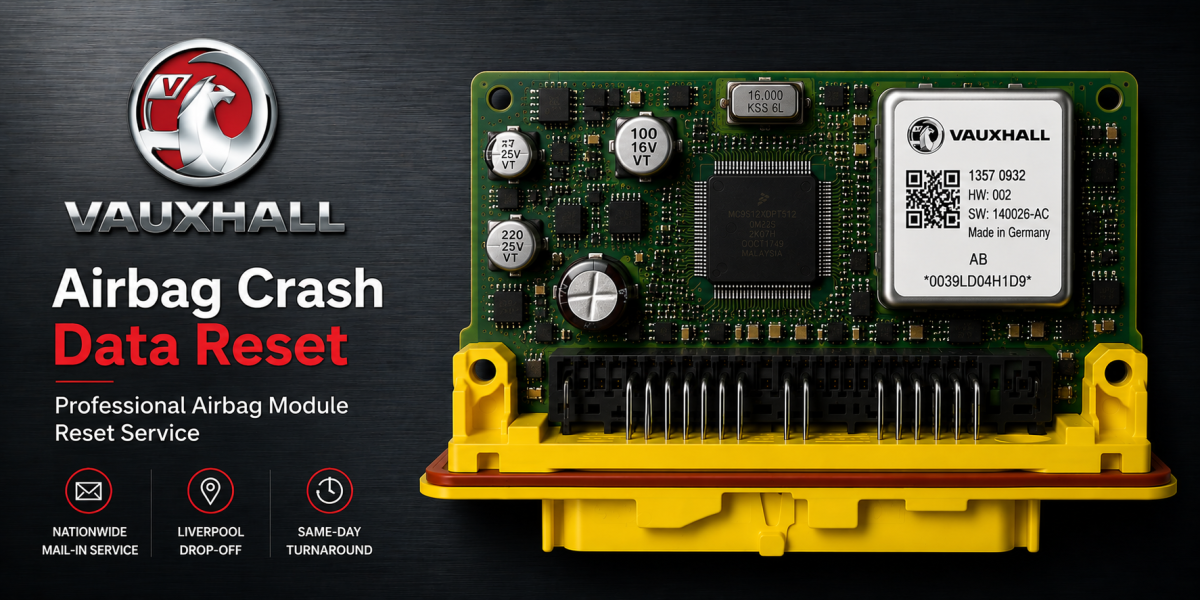 vauxhall airbag reset service