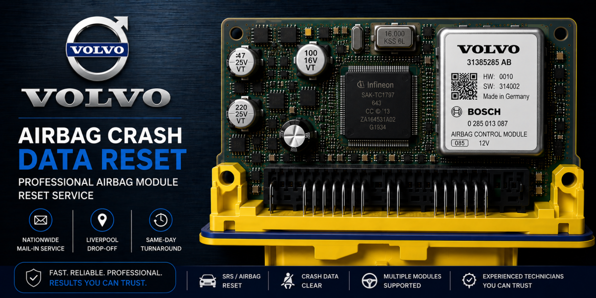 volvo airbag crash data reset service